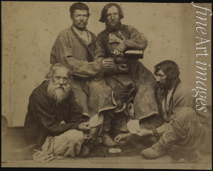 Lühdorf Friedrich August Freiherr von - A group of drunk men in Siberia