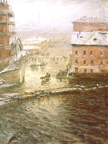 Dubowskoi Nikolai Nikanorowitsch - Hochwasser in St. Petersburg