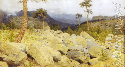 Levitan Isaak Ilyich - In the Crimean mountains