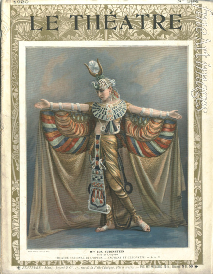 Anonymous - Ida Rubinstein as Cleopatra