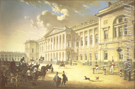 Beggrov Karl Petrovich - The Old Michael Palace in Saint Petersburg