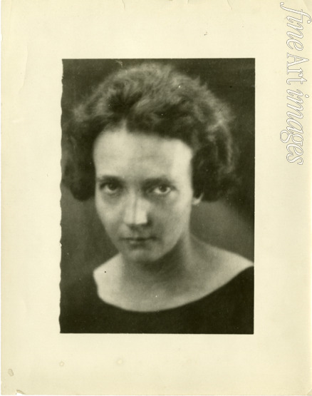 Unbekannter Fotograf - Porträt von Irène Joliot-Curie (1897-1956)