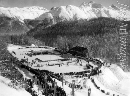 Unbekannter Fotograf - Die V. Olympische Winterspiele 1948 in St. Moritz