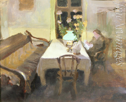 Kalinitschenko Jakow Jakowlewitsch - Zimmer am Abend