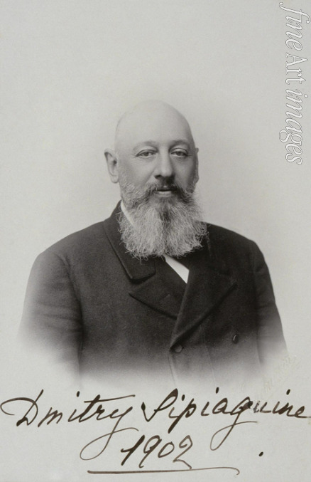 Lewizki Sergei Lwowitsch - Porträt von Dmitri Sergejewitsch Sipjagin (1853-1902)