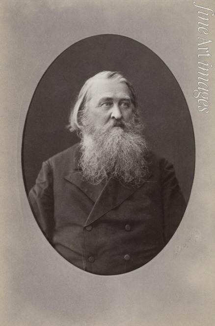 Lewizki Sergei Lwowitsch - Porträt von Dichter Alexei Nikolajewitsch Pleschtschejew (1825-1893)