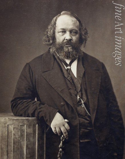Nadar Gaspard-Félix - Portrait of Mikhail Alexandrovich Bakunin (1814-1876)