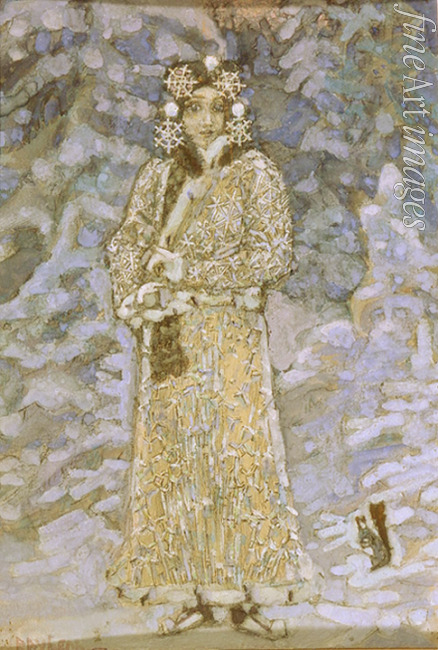 Vrubel Mikhail Alexandrovich - Costume design for the opera Snow Maiden by N. Rimsky-Korsakov