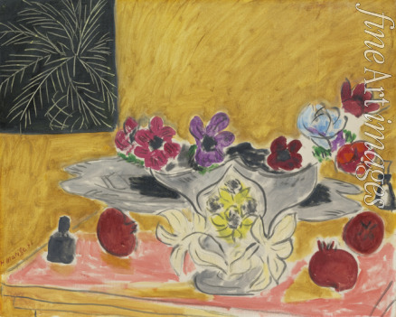 Matisse Henri - Anemonen und Granatäpfel
