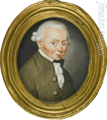 Springer Friedrich Wilhelm - Porträt von Immanuel Kant (1724-1804)
