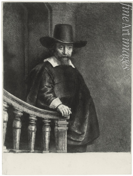 Rembrandt van Rhijn - Ephraim Bueno, Jewish Physician