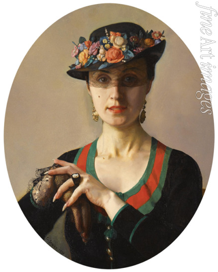 Somov Konstantin Andreyevich - Portrait of a Lady