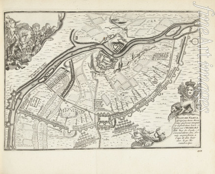 Aa Pieter van der - Die Belagerung und Schlacht von Narva 1700