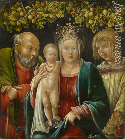 Altdorfer Albrecht - Heilige Familie mit dem Heiligen Agapitus
