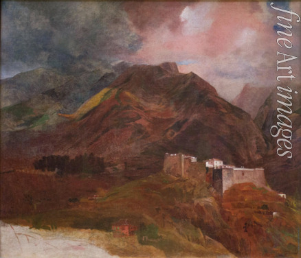 Briullov Karl Pavlovich - The Peak Fort on the island of Madeira