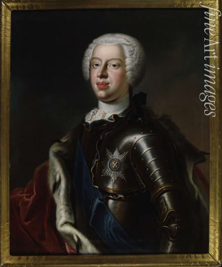 Unbekannter Künstler - Porträt von Anton Ulrich Prinz von Braunschweig-Wolfenbüttel (1714-1774)