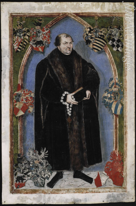 Cranach Lucas der Jüngere - Porträt von Fürst Georg III. von Anhalt (1507-1553)
