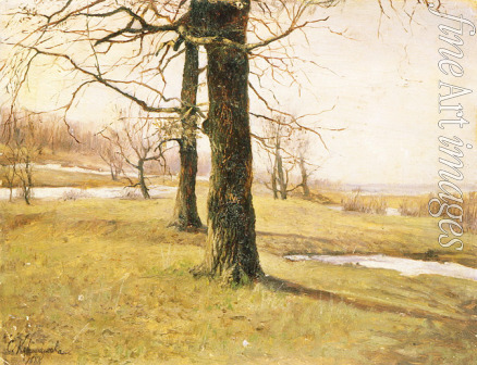 Kuvshinnikova Sophia Petrovna - Spring landscape