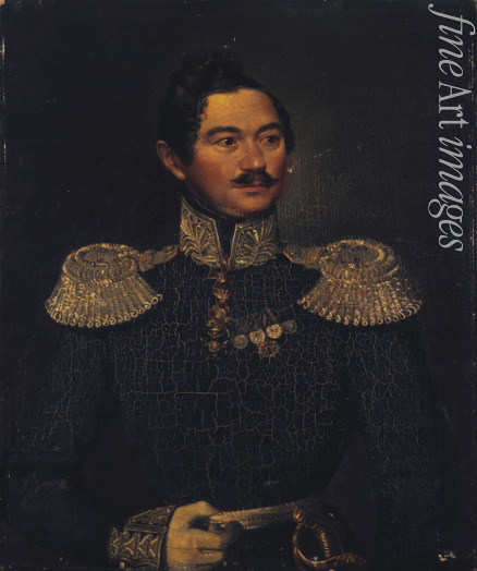 Orlow Pimen Nikititsch - Porträt von General Iwan Alexejewitsch Orlow (1795-1874)