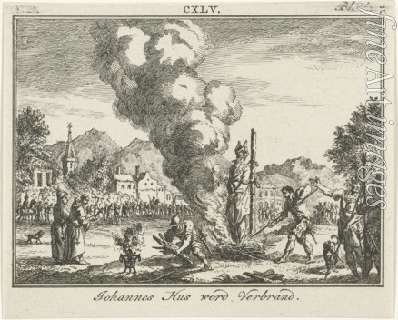 Fokke Simon - Burning of Jan Hus at the stake