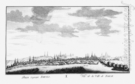 Berckhan Johann Christian - View of Tomsk