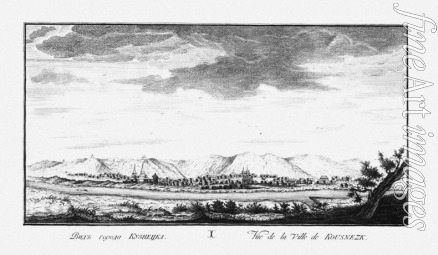 Berckhan Johann Christian - View of Kuznetsk