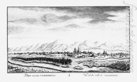 Berckhan Johann Christian - Blick auf Selenginsk