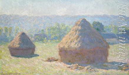 Monet Claude - Haystack in the Evening Sun