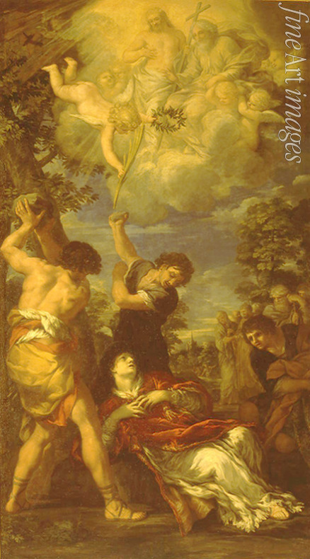 Cortona Pietro da - Das Martyrium des heiligen Stephanus