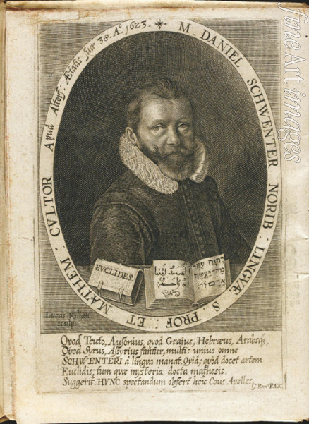 Kilian Lucas - Portrait of Daniel Schwenter (1585-1636)