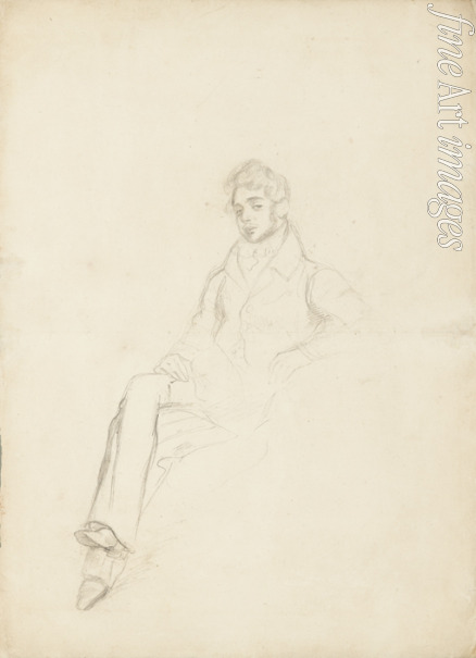 Delacroix Eugène - Portrait of Count Anatole Nikolaievich Demidov, 1st Prince of San Donato (1812-1870)