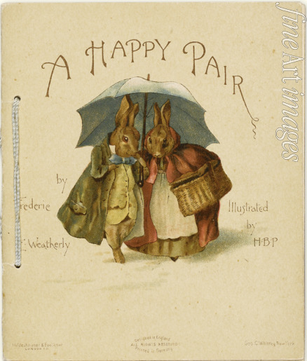 Potter Helen Beatrix - Illustration to A Happy Pair by Frederick Weatherly