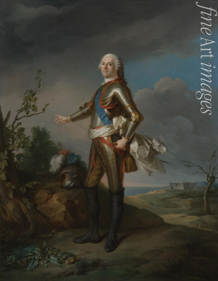 Nattier Jean-Marc - Armand de Vignerot du Plessis (1696-1788), Duke of Richelieu, Marshal of France