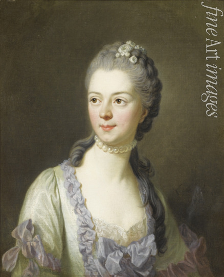 Van Loo Louis Michel - Porträt von Fürstin Ekaterina Dmitriewna Golizyna (1720-1761), geb. Cantemir