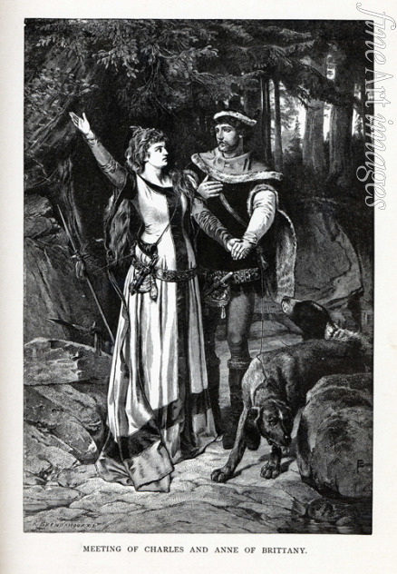 Brend'amour Richard -  Treffen zwischen Anne de Bretagne und Karl VIII. von Frankreich