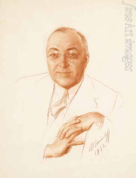 Yakovlev Alexander Yevgenyevich - Portrait of Boris Alexandrovich Bakhmeteff (1880-1951)