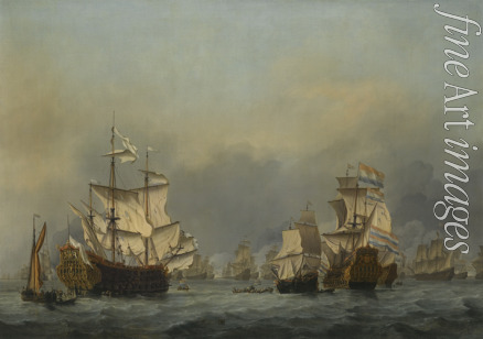 Velde Willem van de der Jüngere - Die Seeschlacht der vier Tage