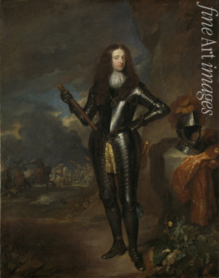 Netscher Caspar - Porträt von Wilhelm III. von Oranien-Nassau (1650-1702)