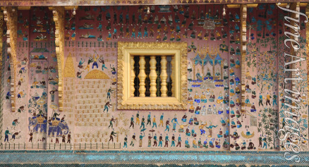 Anonymous master - Glass Mosaics in the Wat Xieng Thong, Luang Prabang, Laos