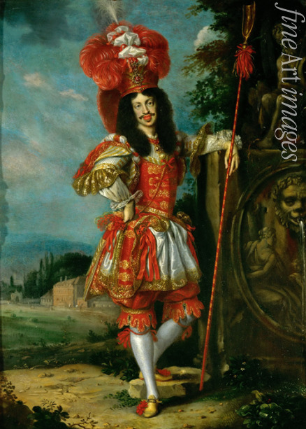Thomas Jan van Ieperen - Emperor Leopold I (1640-1705) in a theatrical costume