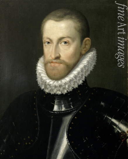 Rota Martino - Porträt von Rudolf II. (1552–1612), Kaiser des Heiligen Römischen Reichs in Rüstung