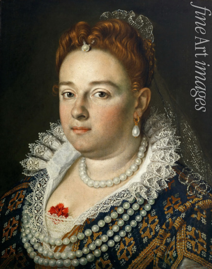 Pulzone Scipione - Portrait of Bianca Cappello (1548-1587), Grand Duchess of Tuscany