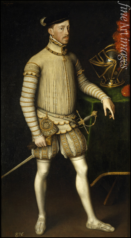 Mor Antonis (Anthonis) - Porträt von Maximilian II. (1527-1576), Kaiser des Heiligen Römischen Reiches