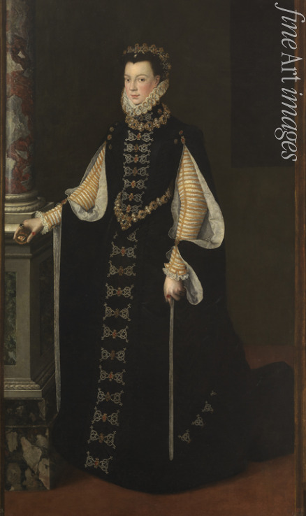 Anguissola Sofonisba - Elisabeth of Valois (1545-1568), Queen of Spain
