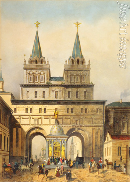 Müller Andreas Jakob Heinrich - The Resurrection Gate in Moscow