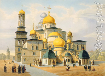 Bichebois Louis-Pierre-Alphonse - Das Kloster Neu-Jerusalem in der Nähe von Moskau