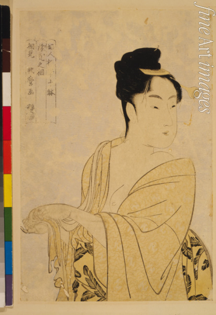 Utamaro Kitagawa - Der ungebundene Typ. Aus der Serie 