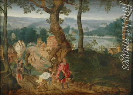 Grimmer Jacob - Landschaft mit Abraham und Isaak