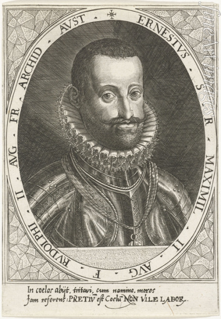 Custos Dominicus - Portrait of Archduke Ernest of Austria (1553-1595)