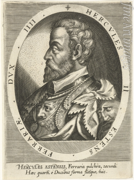 Custos Dominicus - Ercole II. d'Este (1508-1559), Herzog von Ferrara, Modena und Reggio
